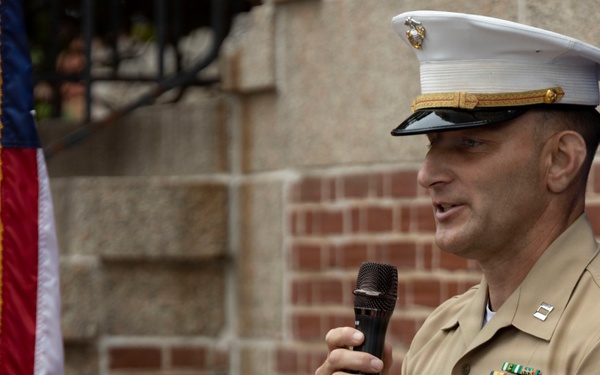 Guthrie Dedicates Post Office to Marine, Medal of Honor Recipient and Mail Carrier Oscar J. Upham