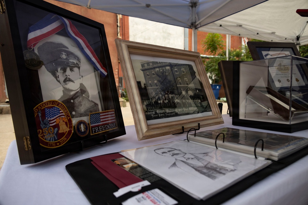 Guthrie Dedicates Post Office to Marine, Medal of Honor Recipient and Mail Carrier Oscar J. Upham
