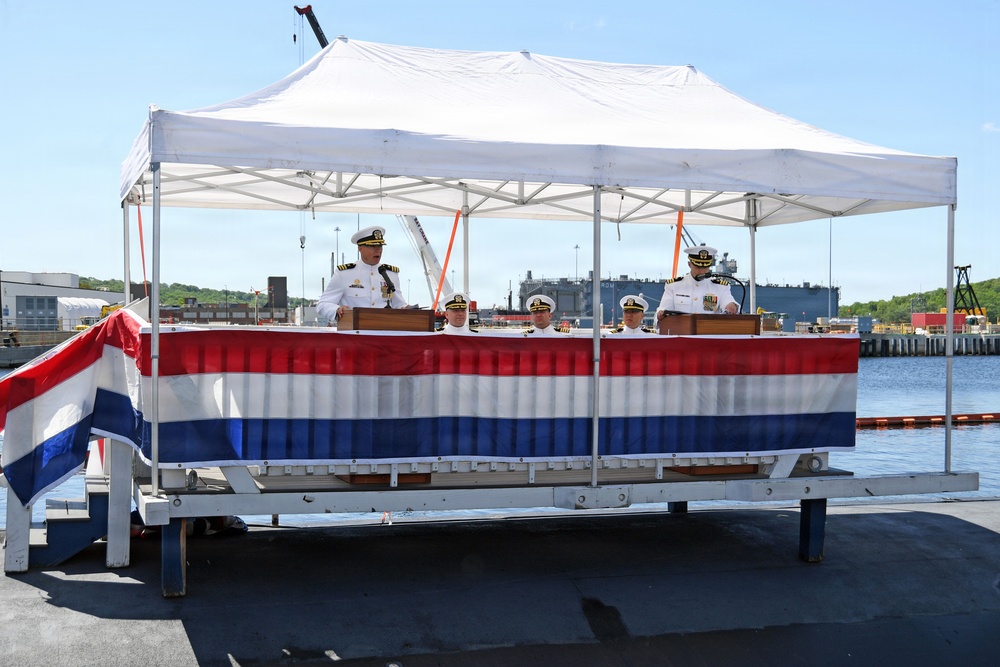 Delaware holds change of command ceremony