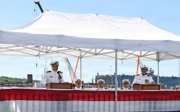 Delaware holds change of command ceremony