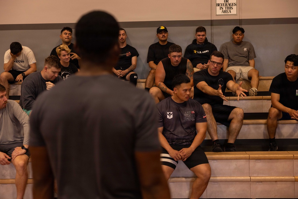 545th Transportation Company Spiritual Readiness Training