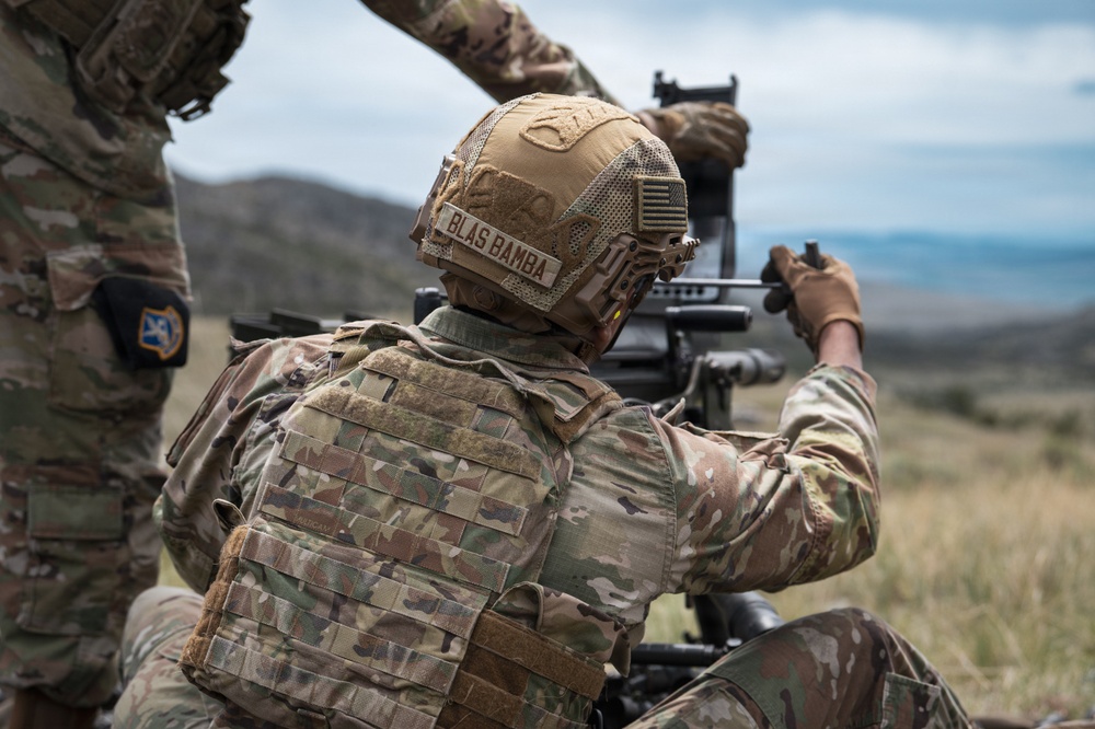 841 MSFS Airmen hone Mk 19 grenade launcher proficiency during live-fire training exercise