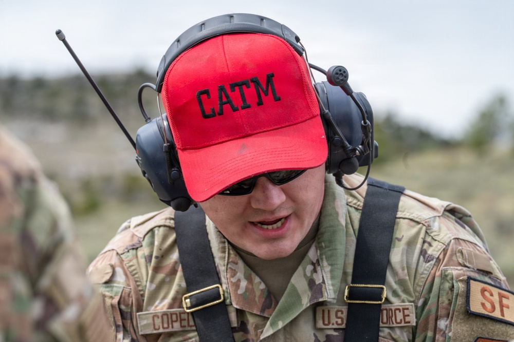 841 MSFS Airmen hone Mk 19 grenade launcher proficiency during live-fire training exercise
