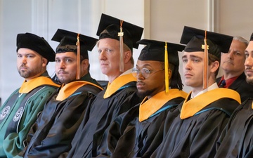 Armament Graduate School welcomes five new masters and a Ph.D. at commencement