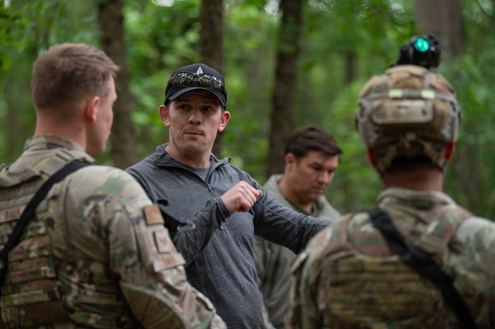 Air National Guard Defenders enhance air base defense skills during Ranger exercise