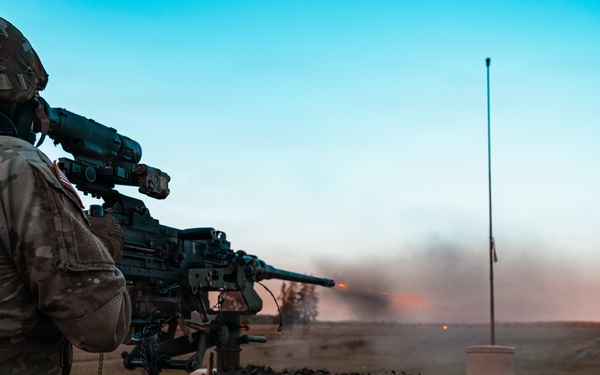 1st Special Forces Group (Airborne) conducts mounted gunnery training
