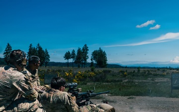1st Special Forces Group (Airborne) conducts mounted gunnery training