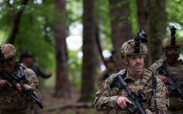 Air National Guard Defenders enhance air base defense skills during Ranger exercise