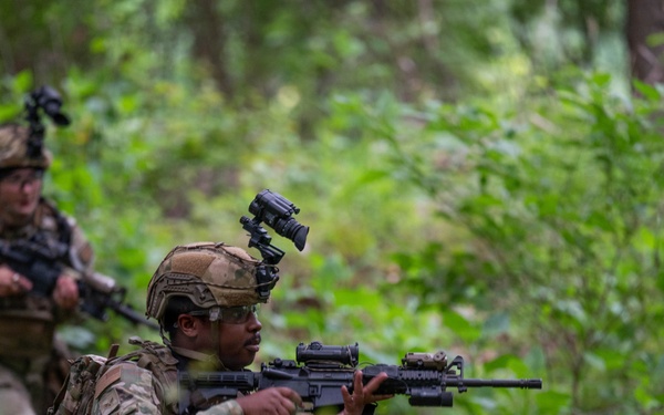 Air National Guard Defenders enhance air base defense skills during Ranger exercise