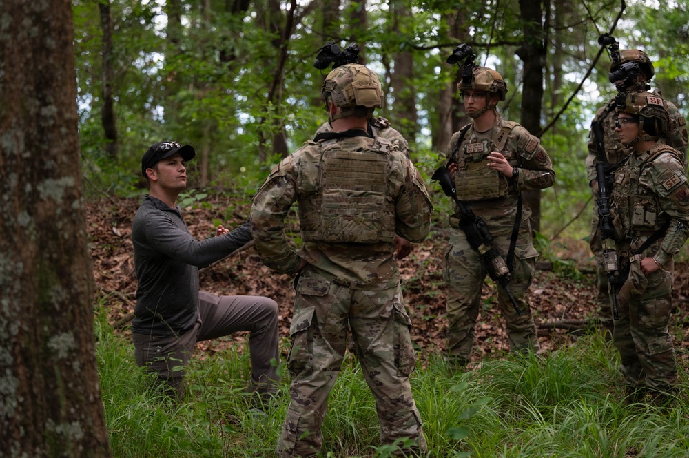 Air National Guard Defenders enhance air base defense skills during Ranger exercise
