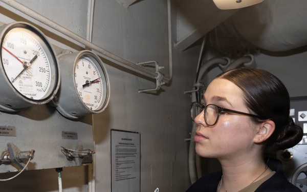 USS George H.W. Bush Conducts Daily Operations