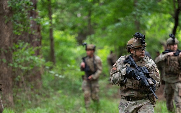 Air National Guard Defenders enhance air base defense skills during Ranger exercise