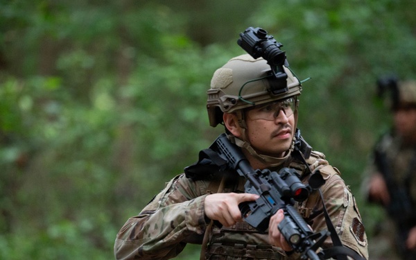 Air National Guard Defenders enhance air base defense skills during Ranger exercise