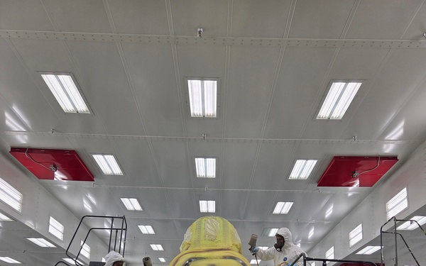 Maintainers honor Flying Tiger heritage with A-10 paint restoration