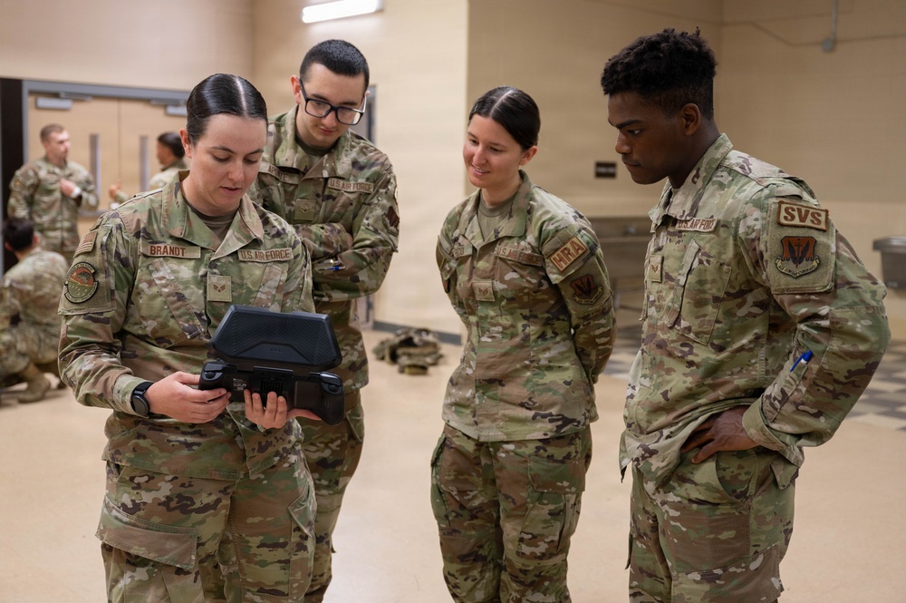 Air National Guard Defenders enhance air base defense skills during Ranger exercise