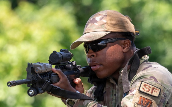 Air National Guard Defenders enhance air base defense skills during Ranger exercise