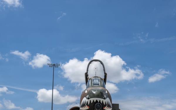 Maintainers honor Flying Tiger heritage with A-10 paint restoration
