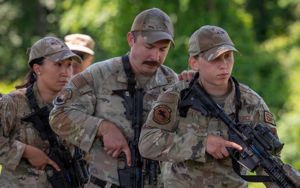Air National Guard Defenders enhance air base defense skills during Ranger exercise