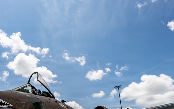Maintainers honor Flying Tiger heritage with A-10 paint restoration