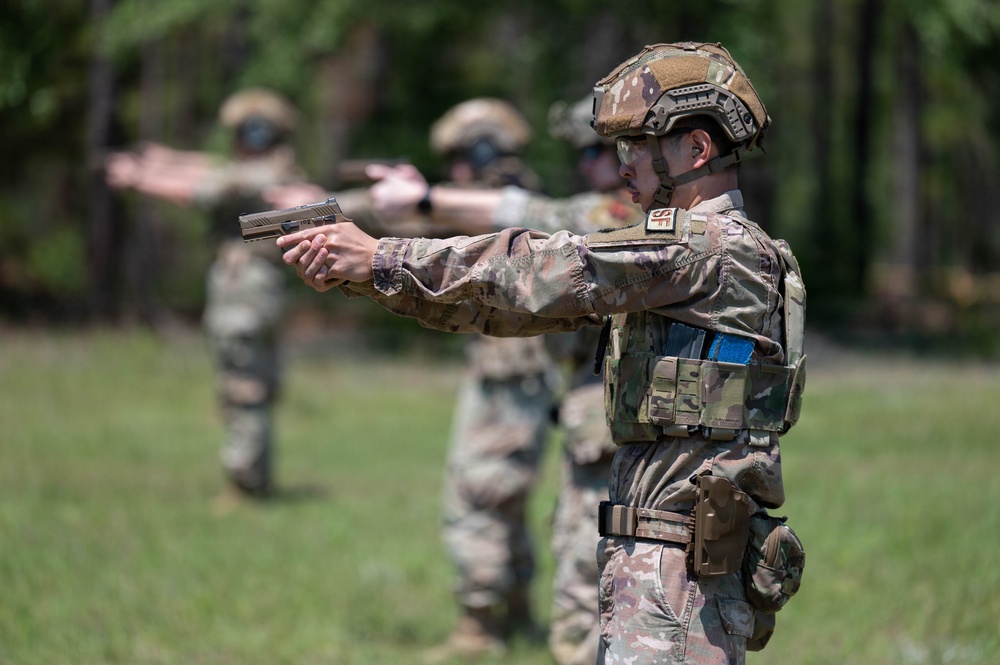 Air National Guard Defenders enhance air base defense skills during Ranger exercise