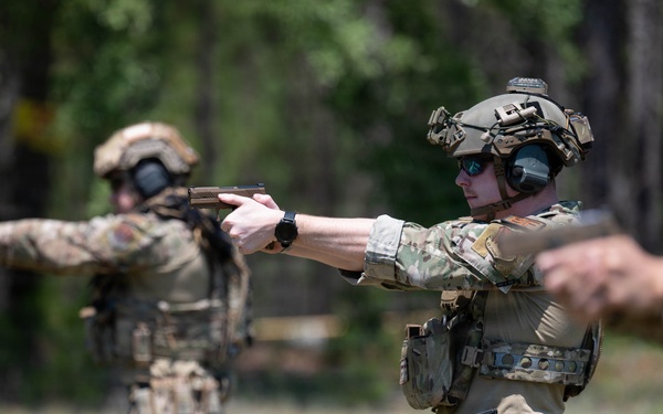 Air National Guard Defenders enhance air base defense skills during Ranger exercise
