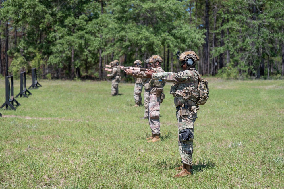 Air National Guard Defenders enhance air base defense skills during Ranger exercise