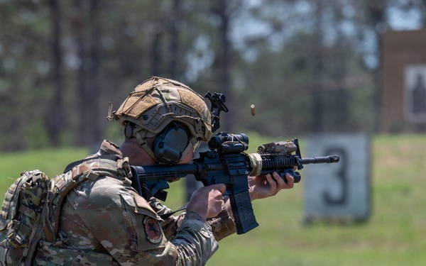 Air National Guard Defenders enhance air base defense skills during Ranger exercise
