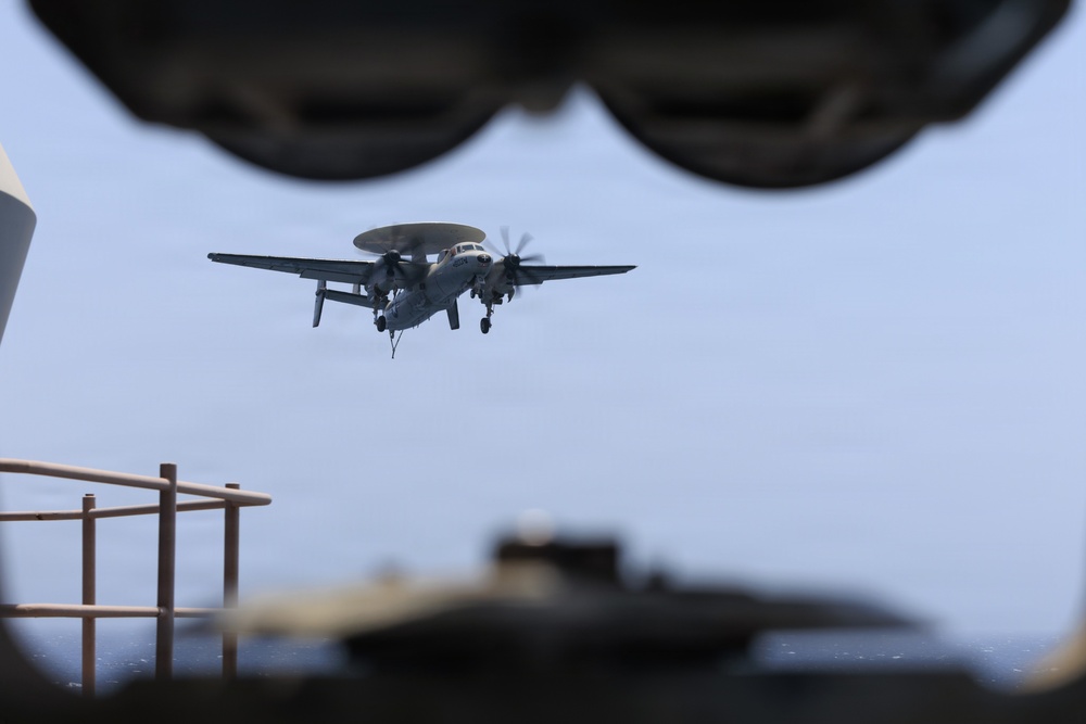 USS George H.W. Bush Conducts Flight Operations