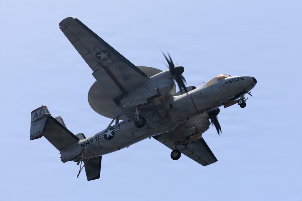USS George H.W. Bush Conducts Flight Operations