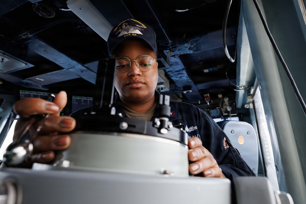 USS George H.W. Bush Conducts Flight Operations