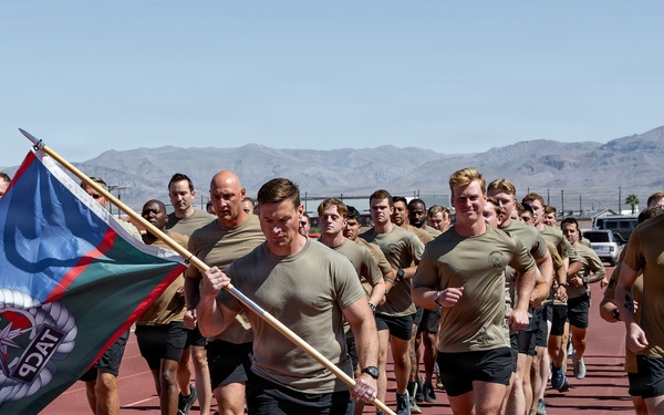 TACP Airmen hold annual 24-hour memorial run at Nellis AFB
