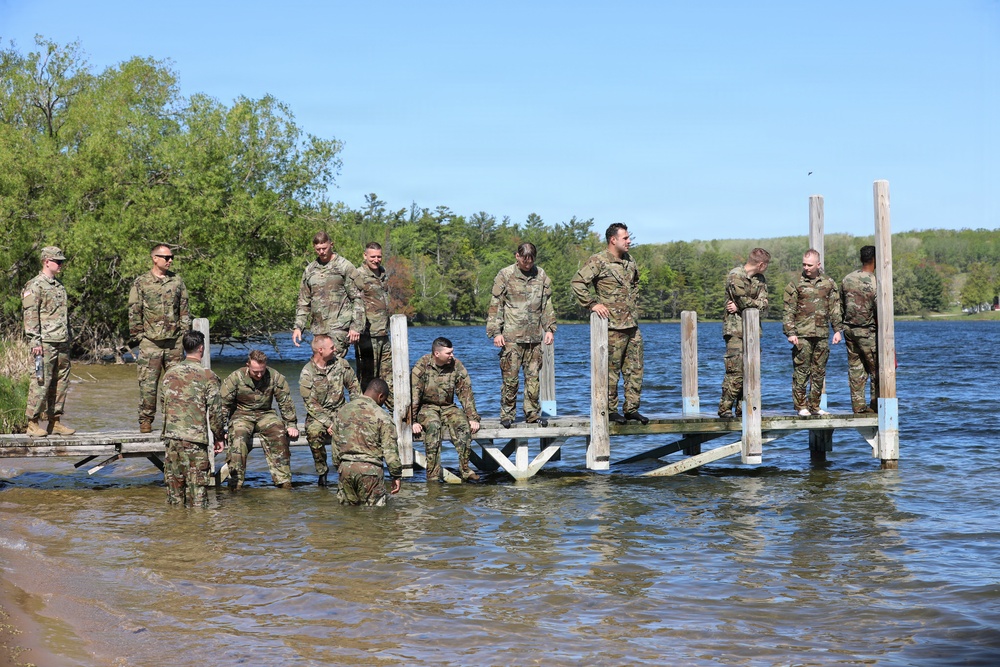 1440th Fire Fighting Tactical Group Conducts Combat Water Survival Training