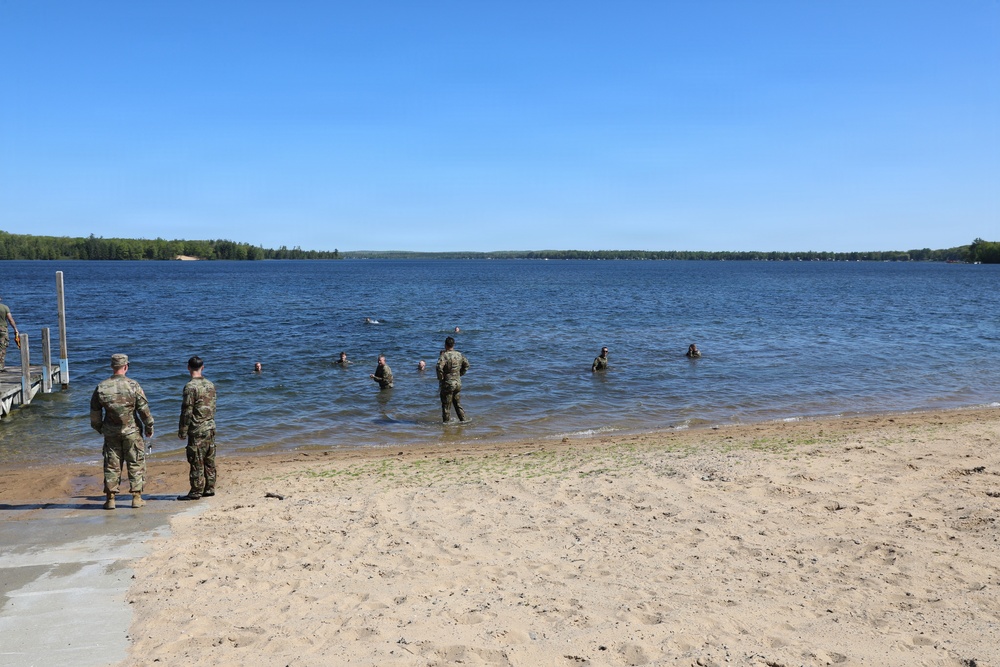 1440th Fire Fighting Tactical Group Conducts Combat Water Survival Training