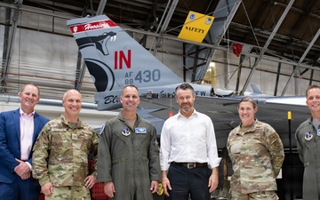 Senator Young visits 122nd Fighter Wing