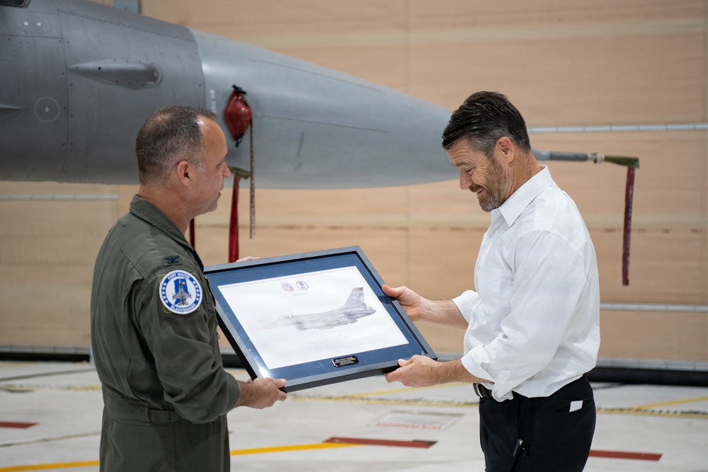 Senator Young visits 122nd Fighter Wing