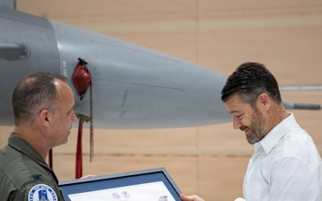 Senator Young visits 122nd Fighter Wing