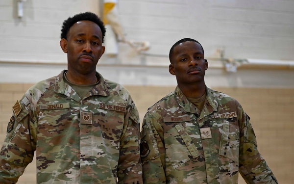 Team Columbus: Two Airman Selected for the U.S. Air Force Basketball Team