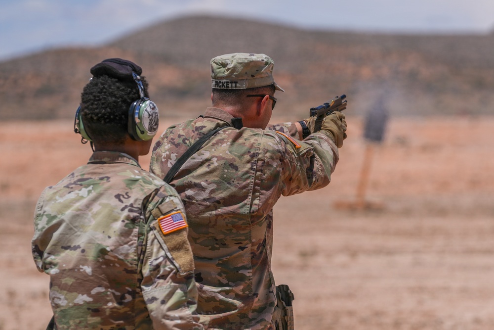 1‑501st Aviation Battalion holds belt buckle rodeo
