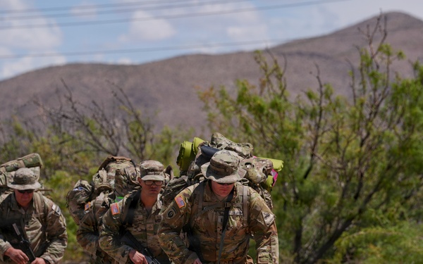 1‑501st Aviation Battalion holds belt buckle rodeo