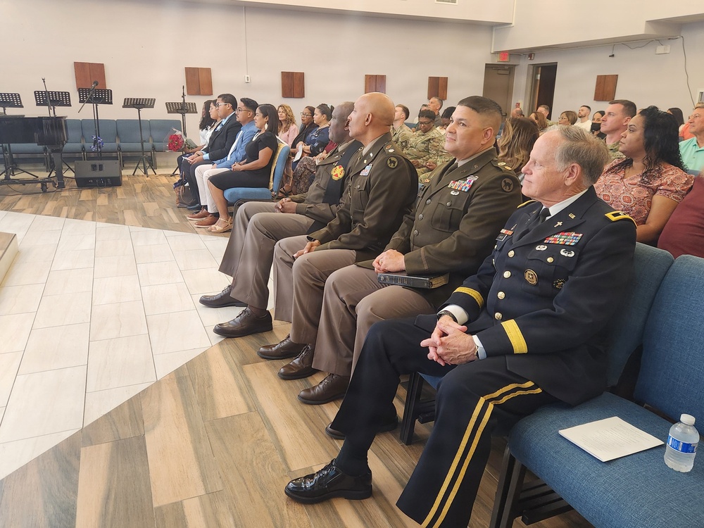 Fort Buchanan Strengthens Spiritual Readiness with Change of Stole Ceremony