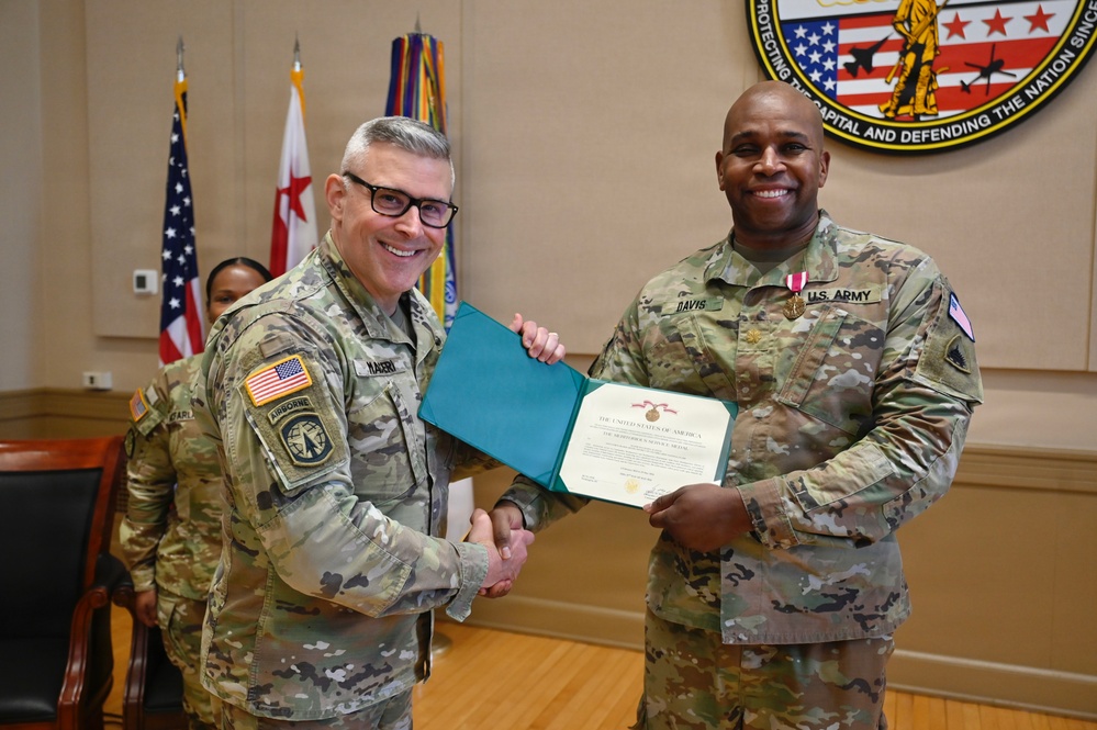 Joint Force Headquarters - Headquarters Detachment (JFHQ-HHD) Change of Command Ceremony