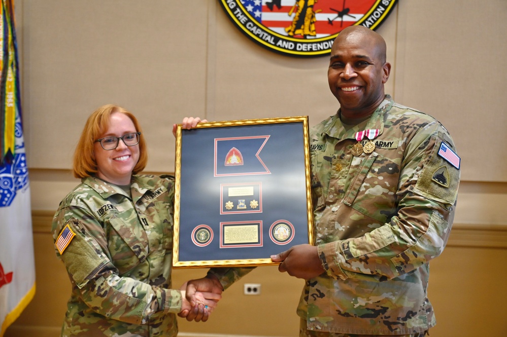 Joint Force Headquarters - Headquarters Detachment (JFHQ-HHD) Change of Command Ceremony