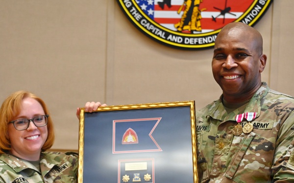 Joint Force Headquarters - Headquarters Detachment (JFHQ-HHD) Change of Command Ceremony
