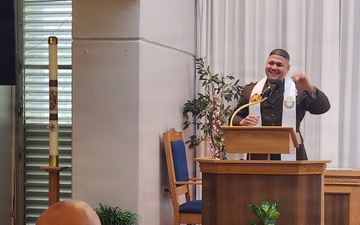 Fort Buchanan Strengthens Spiritual Readiness with Change of Stole Ceremony