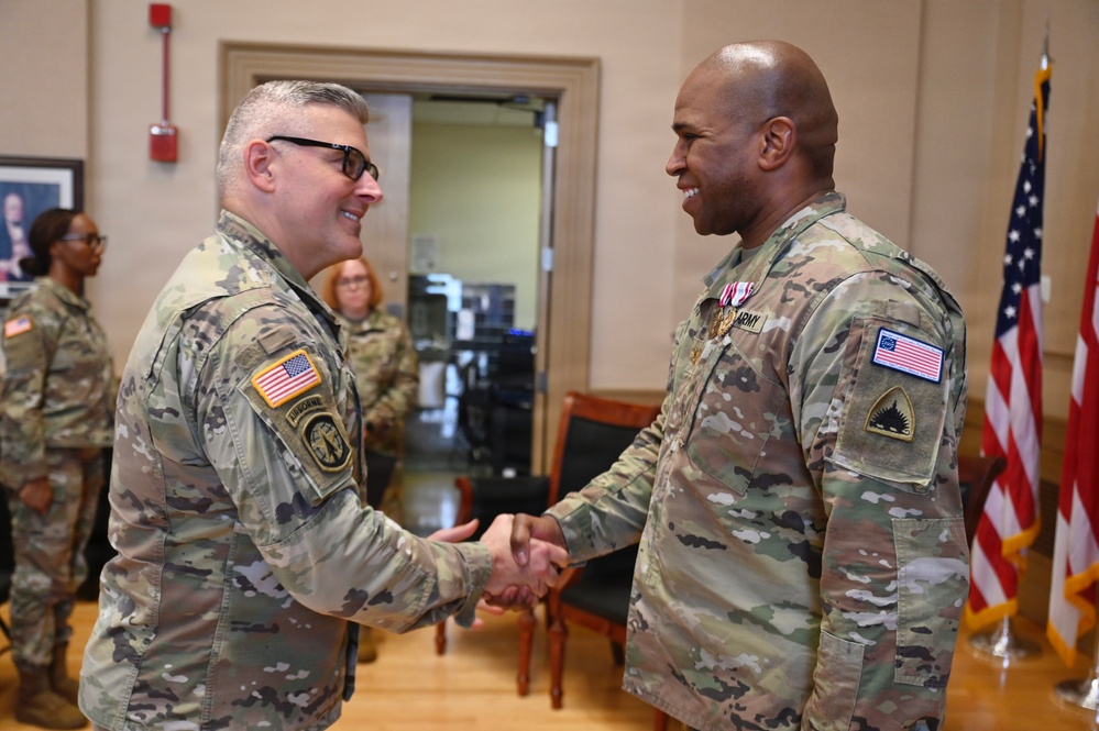 Joint Force Headquarters - Headquarters Detachment (JFHQ-HHD) Change of Command Ceremony