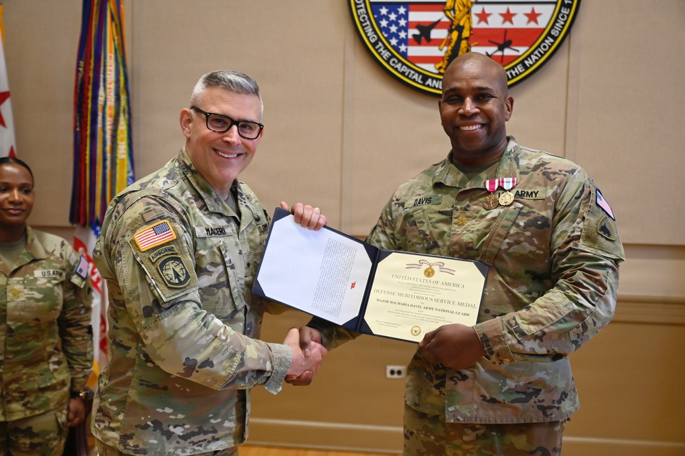 Joint Force Headquarters - Headquarters Detachment (JFHQ-HHD) Change of Command Ceremony