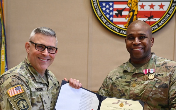 Joint Force Headquarters - Headquarters Detachment (JFHQ-HHD) Change of Command Ceremony