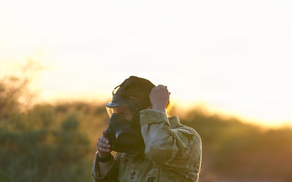 1‑501st Aviation Battalion holds belt buckle rodeo