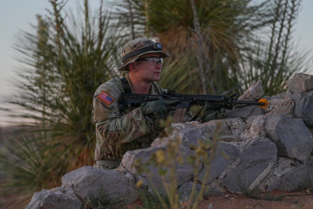 1‑501st Aviation Battalion holds belt buckle rodeo