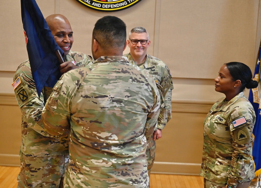 Joint Force Headquarters - Headquarters Detachment (JFHQ-HHD) Change of Command Ceremony